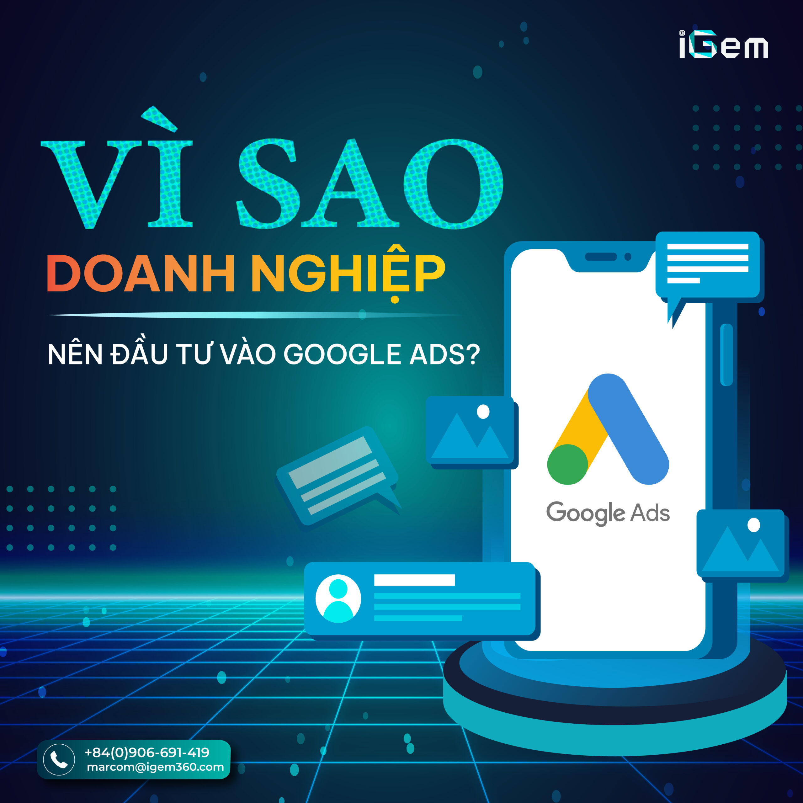 VÌ SAO DOANH NGHIỆP NÊN ĐẦU TƯ VÀO GOOGLE ADS?