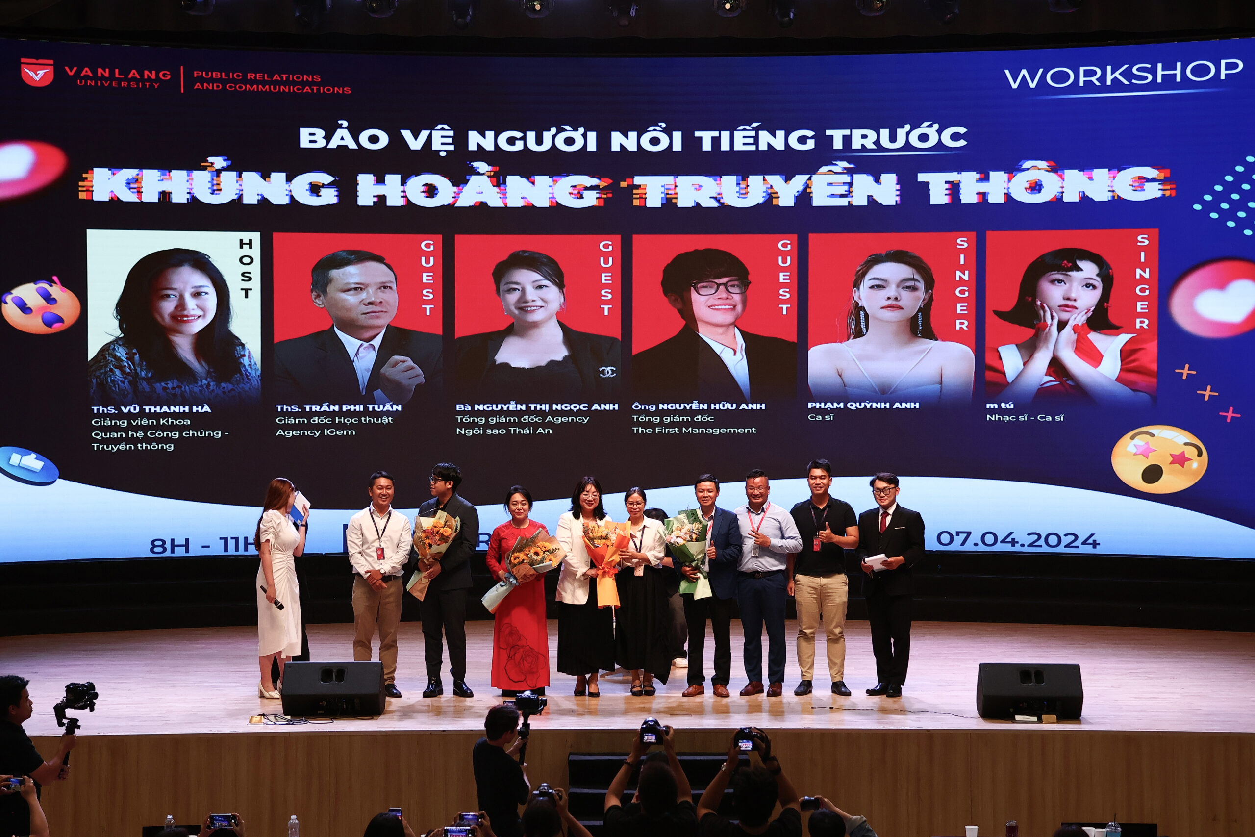 WORKSHOP “BẢO VỆ NGƯỜI NỔI TIẾNG TRƯỚC KHỦNG HOẢNG TRUYỀN THÔNG”