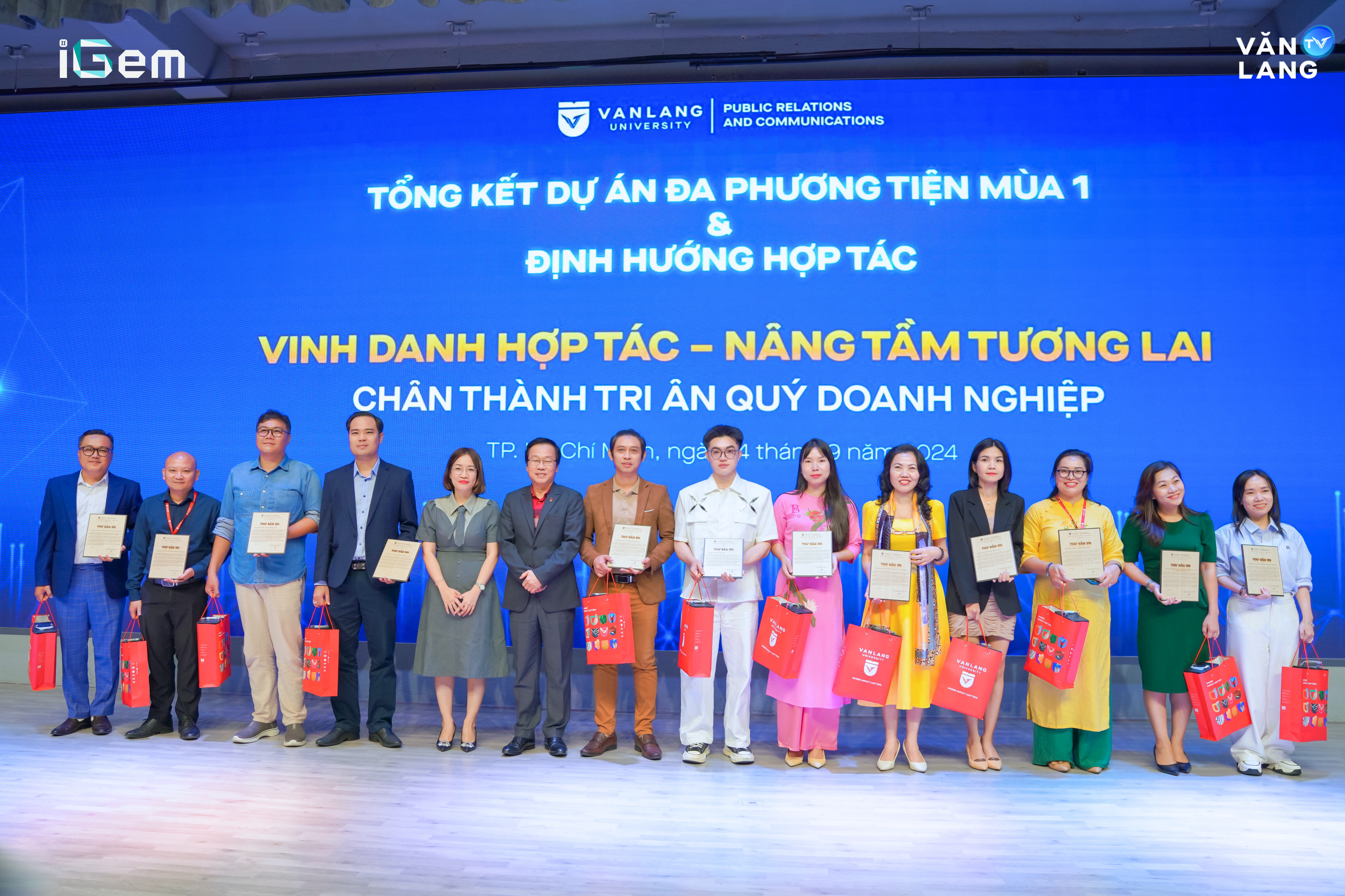 iGEM AGENCY TẠI LỄ TỔNG KẾT DỰ ÁN ĐA PHƯƠNG TIỆN MÙA 1 VÀ ĐỊNH HƯỚNG HỢP TÁC