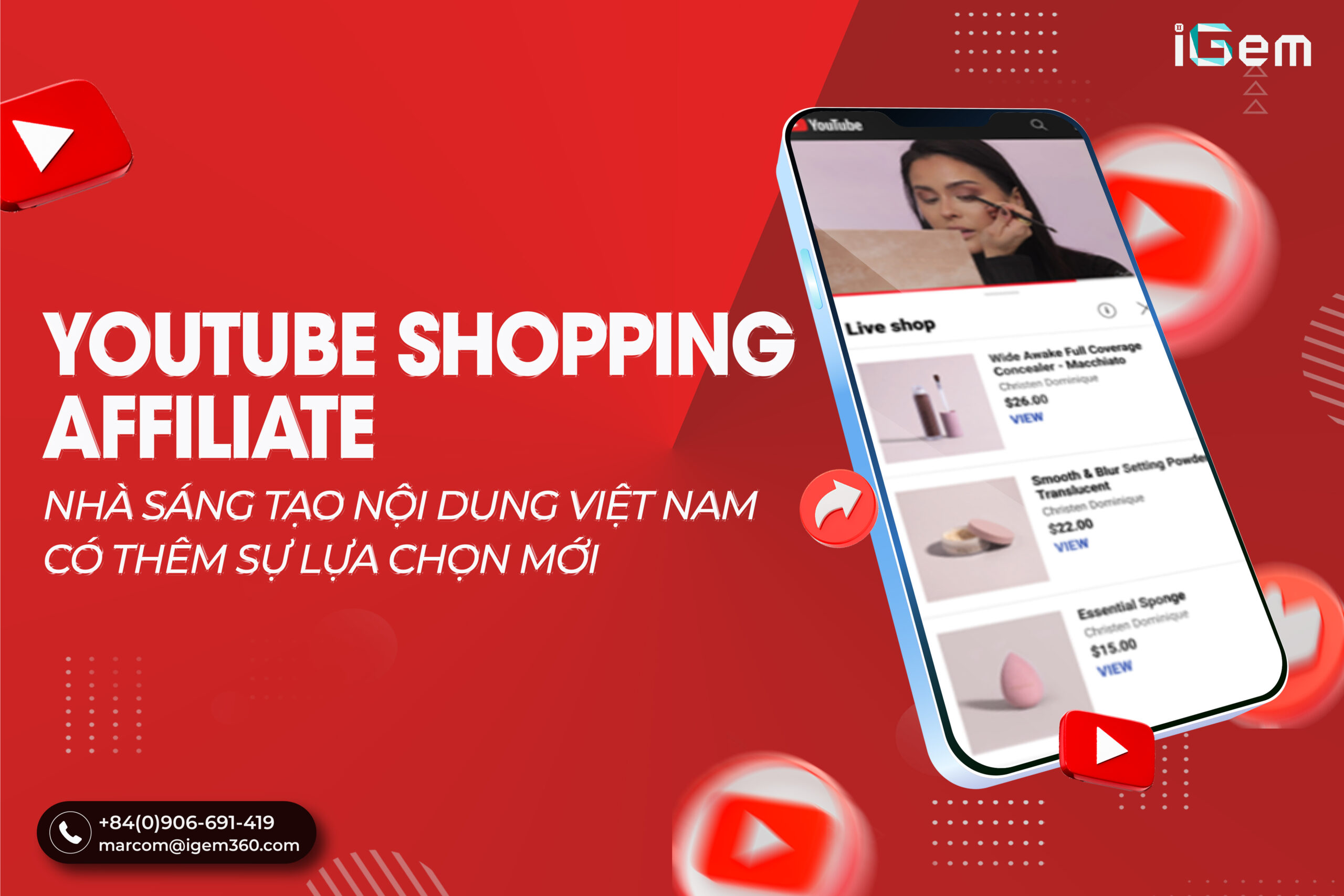 YOUTUBE SHOPPING AFFILIATE: NHÀ SÁNG TẠO NỘI DUNG VIỆT NAM CÓ THÊM SỰ LỰA CHỌN MỚI