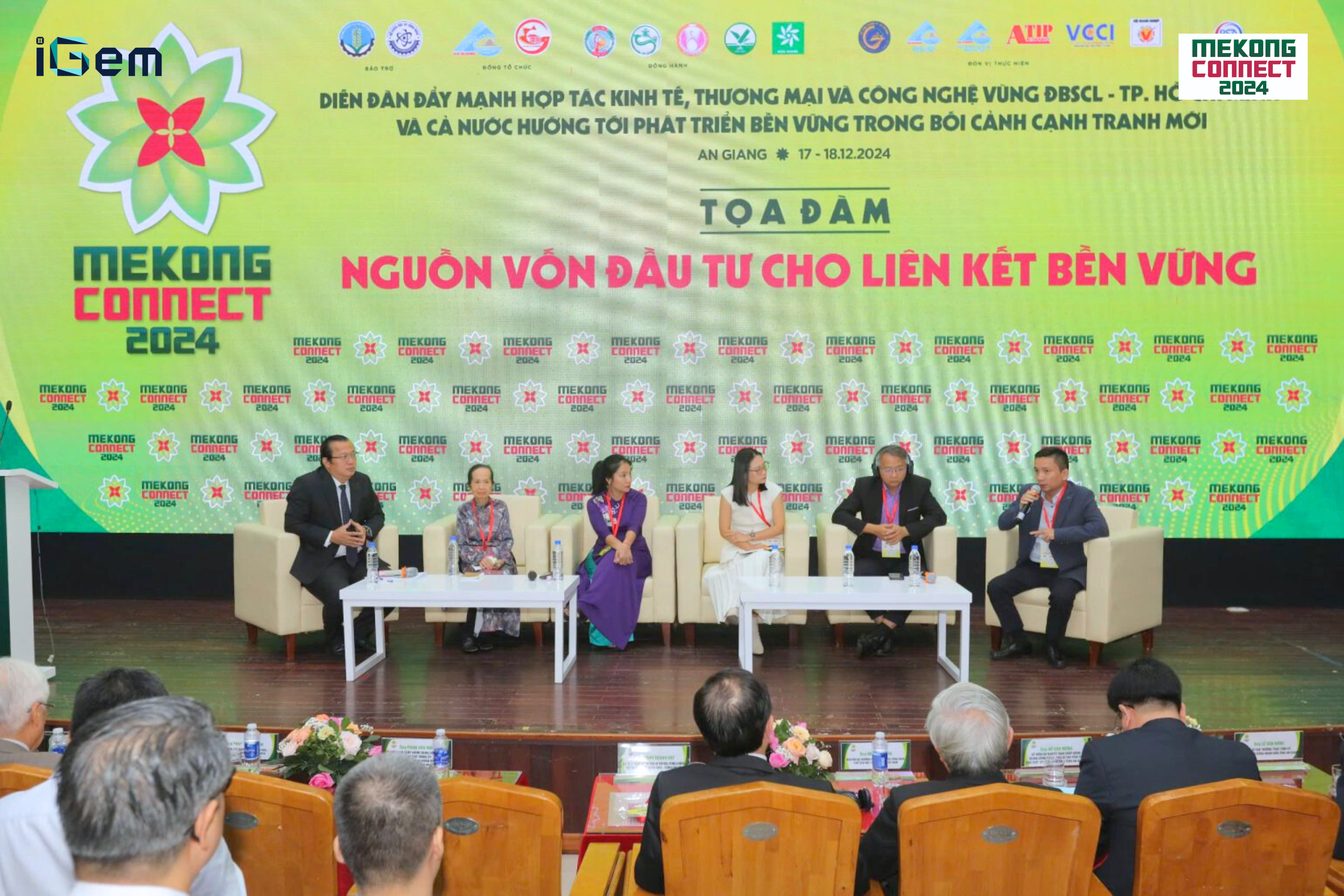 iGEM AGENCY TẠI DIỄN ĐÀN MEKONG CONNECT 2024: NÂNG TẦM KẾT NỐI, THÚC ĐẨY HỢP TÁC BỀN VỮNG
